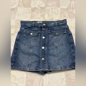 Anthropologie Pilcro Denim Skort